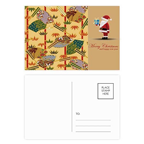 Cartes postales Ukiyo-e Japon Père Noël pour décorer vos tables de fête