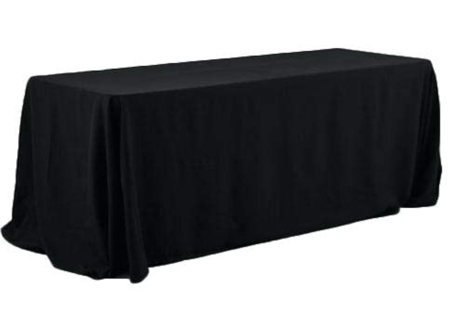 Sterling Mill Seamless Finish Polyester Rectangle Tablecloth for Dinner Banquets Engagement Parties Weddings