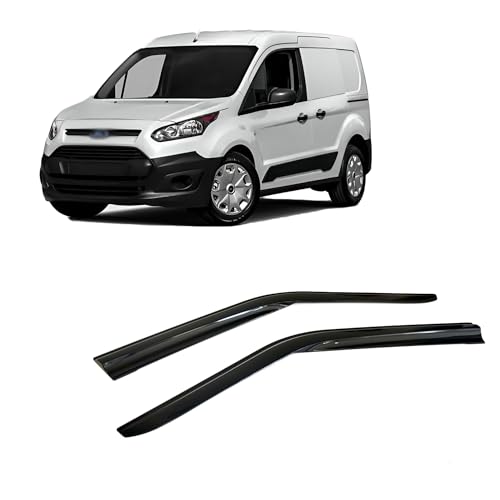 Déflecteurs d'air pour Ford Transit Connect 2002-2014, lot de 2 protections de fenêtre externe