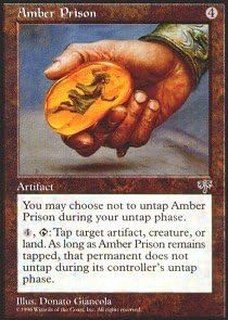 Magic The Gathering - Amber Prison - Mirage