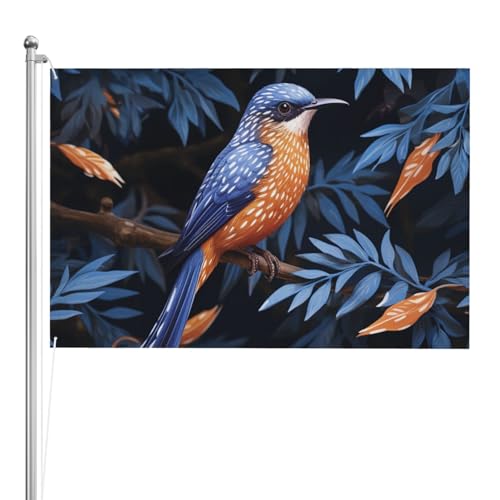 Drapeaux de bienvenue en polyester 200D avec œillets pour jardin et cour extérieure