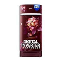 Samsung 215 L, 5 Star, Digital Inverter, Direct-Cool Single Door Refrigerator (RR23H2H35HT/HL, Red, Hydrangea Plum, Base Stand Drawer, Single Touch Defrost, 2026 Model)