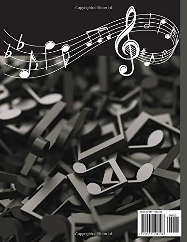 Music Notebook Journal: 120 pages, 8.5 x 11 inch formatted blank music book - Image 2