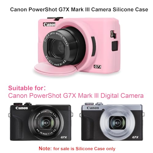 Funda de silicona para Canon PowerShot G7 X Mark III miniatura 2