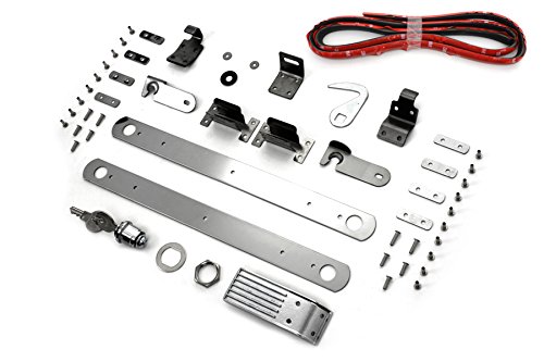 Kit de hardware para alforja de un lado compatible con motocicletas Harley FL 1970-1980 miniatura 4