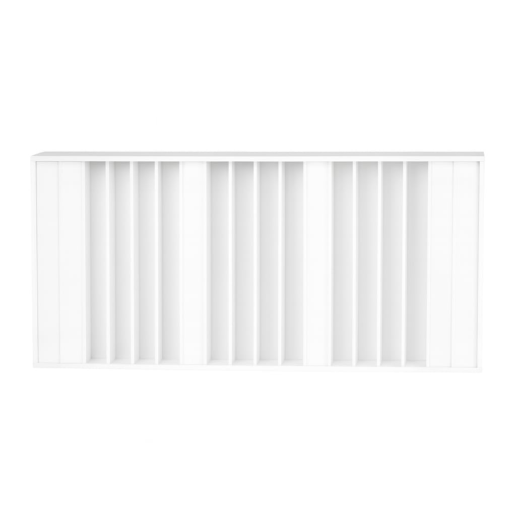 Akustik Diffusor QRD 1D 417 – 50x100cm - Akustikelement (weiß)