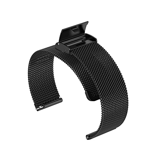 Correa de metal para Garmin Vivoactive 4 pulsera robusta de acero pulido 5