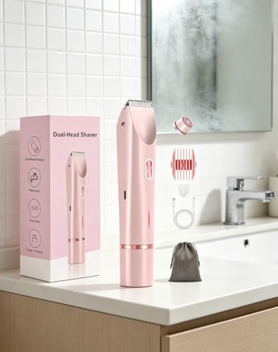Depiladora eléctrica para piel sensible Razerly con cabezal suave que evita la irritación