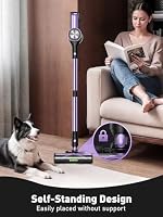 Cordless Vacuum Cleaner, 55KPa/65Mins 8 in 1 Self-Standing Stick Vacuum — image 3
