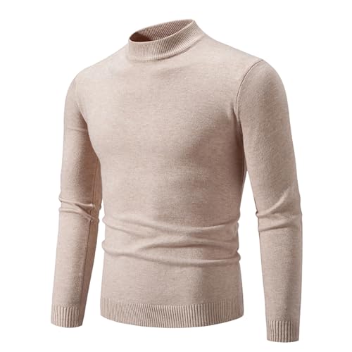 Muscularfit Mens Sweaters Slim Fit Plain Long Sleeve Lightweight Knitted Sweater Casual Fashion Knitted Pullover Fall Clothes