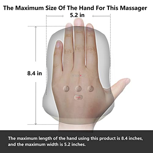 Cincom Hand Massager - Cordless Hand Massager With Heat And Compression For Arthritis And Carpal Tunnel - Gifts For Women(B-Bk) #TOP6