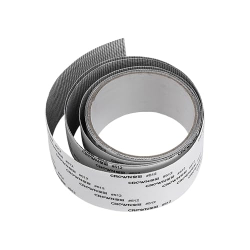 Genérico Parche de Mosquitera | Adhesivo Fuerte Universal Recortable | Parche Para Mosquitera De Puerta | Para Tiendas De Campaña Camper Piscina Barandillas Balcón Porche Cenador Hogar