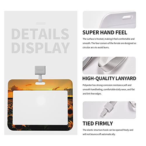 Funda protectora horizontal para identificación con clip personalizado 4