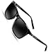 Produktbild Sunmeet Sonnenbrille Herren Polarisierte für Männer Jahrgang Retro Sonnenbrille Herren Unisex UV400 S1001(Schwarz/Schwarz)