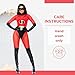 Forplay Women's Super Suit Sexy Superhero Costume Adult Costume, Red, XS/S