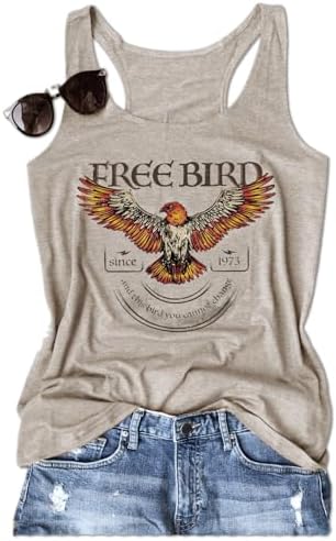 Graphic Tees for Women Summer Tank Tops Vacation Outfits for Wome...