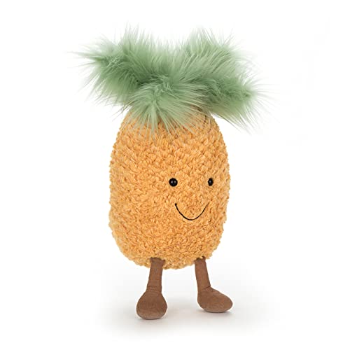 Jellycat Amuseables Pineapple Stuffed Toy, Medium 11 inches - Fruit Plush - Fun Gift Idea - Image 5