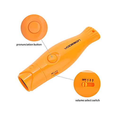 image for VODESON Electronic Whistle For Coaches Hand Squeeze Whistle With Lanya