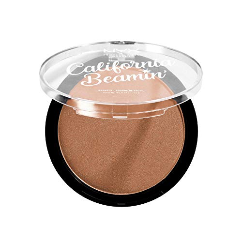 NYX Professional Makeup Polvos bronceadores California Beamin' Face and Body Bronzer, Polvos compactos, Tamaño grande… - Imagen 3