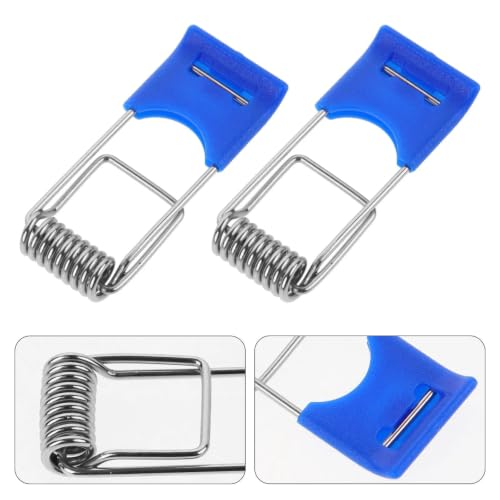Clips de resorte para downlight de techo: pack de 200 piezas fijas y resistentes 5