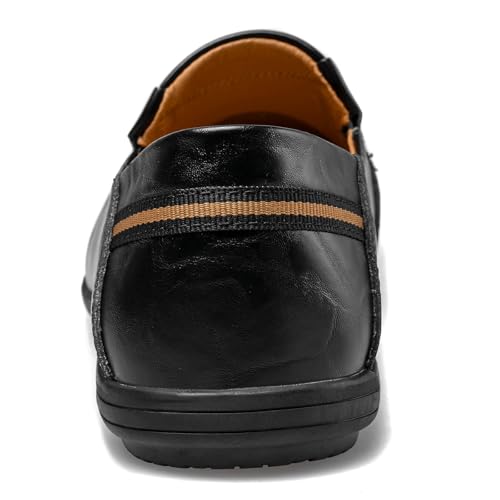 Loafer Premium Genuine Leather Men's Casual Shoes Slip On Mens Driving Penny Loafers for Men Lightweight Breathable3