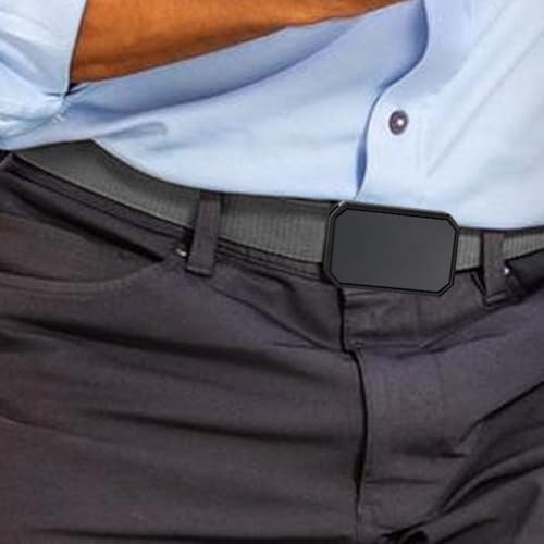 Canvas Belts For Men With Buckle, Men's Belt With Magnet Buckle, Quick Release Belts For Skateboarding, Sports4