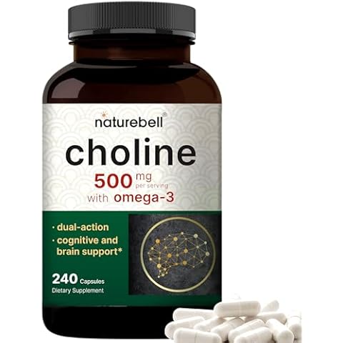 NatureBell Choline & Omega-3 500mg Cover