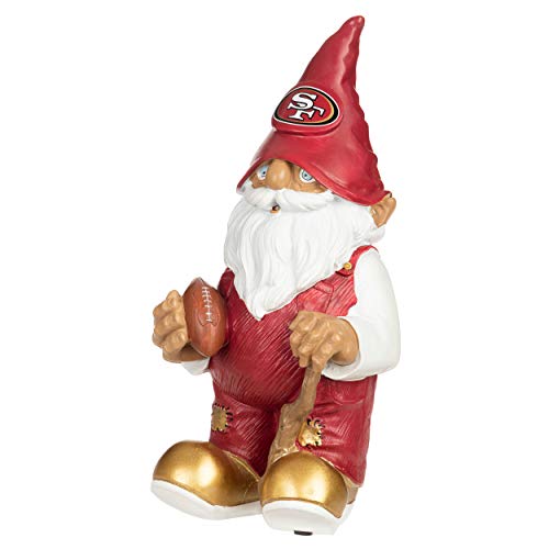 Image of NFL Resin 11.5 inch Team Logo Outdoor Garden Statue Gnome