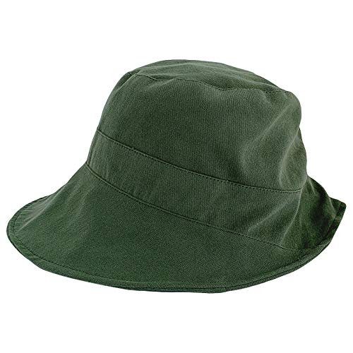 Preisvergleich Produktbild lzzfw Strandsonnenhut Faltbare Breite Krempe Panama Strohhut Gartenhut Damen Sonnenhut Mode Sonnenhut Wanderhut Eimer Sonnenhut.-Grün