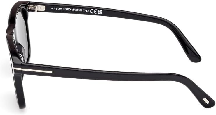 Tom Ford Barron Polarized Smoke Square Men's Sunglasses FT1179 01D 54