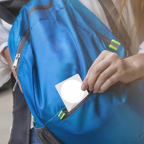Brújula compacta blanca con lupa integrada para camping miniatura 6