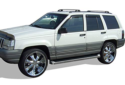 Estribos laterales APS compatibles Jeep Grand Cherokee 1994-1998 miniatura 6
