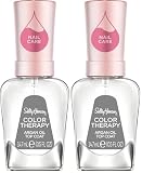 Sally Hansen Color Therapy Nail Treatment Top Coat 0.5 fl oz (Pack of 2)