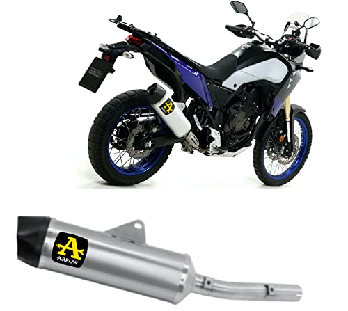 Arrow Indy-Race silencieux alu carbone pour voyager en moto Yamaha Ténéré 700 sur les pistes