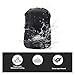 Fnacuody Backpack Cover Backpack Waterproof Cover Reflective 10-50L Visibility Portable Anti Slip Rain for Heavy-Duty Pack(Black XS (8-17L))