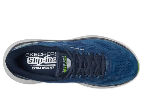 Image of Skechers Men's Hands Free Slip-ins Max Cushioning Endeavour Cardova Sneaker | Hands Free Slip-Ins, Max Cushioning, Air-Cooled Goga Mat Insole, Ultra Light Midsole, Natural Rocker Technology