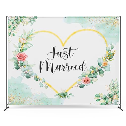 Toile de fond photo mariage infroissable Zink pour studio et fête