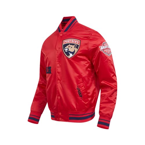 Image of Pro Standard Mens NHL Old English Satin Jacket