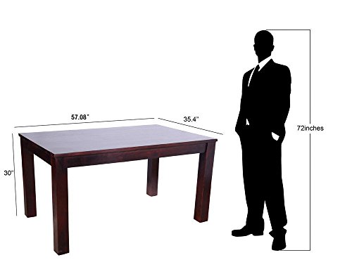 Image of Sheesham Solid Wood Winsome Groveland Six Seater Dining Table