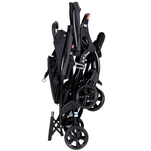 Image of Baby Trend Sit N' Stand Double Stroller, Onyx