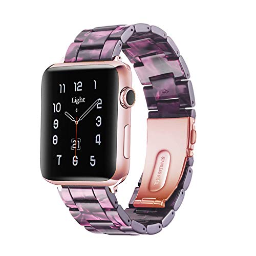 Image of Light House Apple Watch Bands-Fashion Lightweight Resin iWatch Bands for Women Men 38mm /40mm /41mm /42mm(Series 11 10), 49mm /46mm /45mm /44mm /42mm(S 3 2 1), Compatible with Apple Watch Series 11 SE 10 9 8 7 6 5 4 3 Ultra