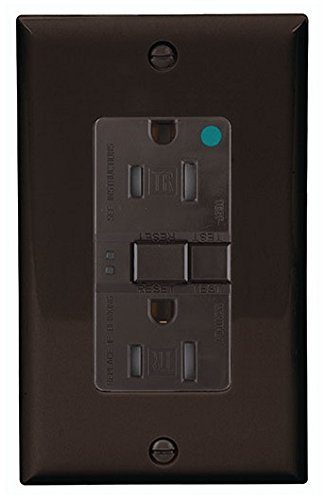 Cooper Wiring Devices TRSGFH15B GFCI TR HG Self Test Duplex 15A 125V BR