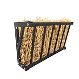 Garvee Support à Foin Robuste En Acier – Mangeoire Panneaue Anti-Rouille...