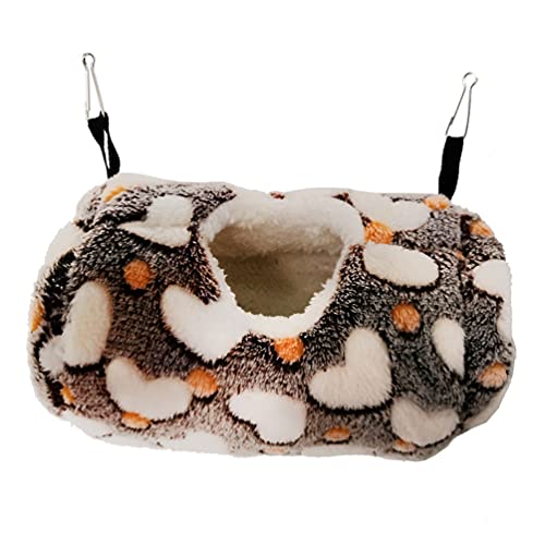 Image of Litewoo Sugar Glider Sleeping Pouch Small Animal Hammock Bed Nest, Coffee