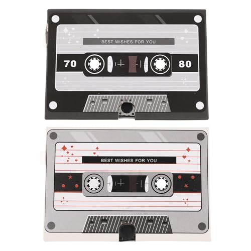 Carte de vœux enregistrable cassette vintage : cadeau idéal pour diplômé