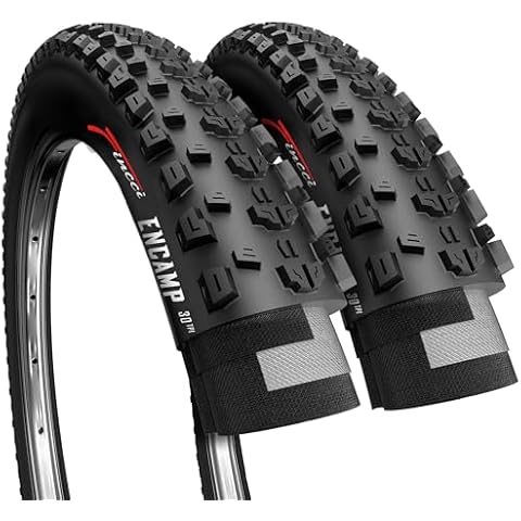 Fincci Pair of Foldable 26x2.25 Mountain Bike Tires Cover