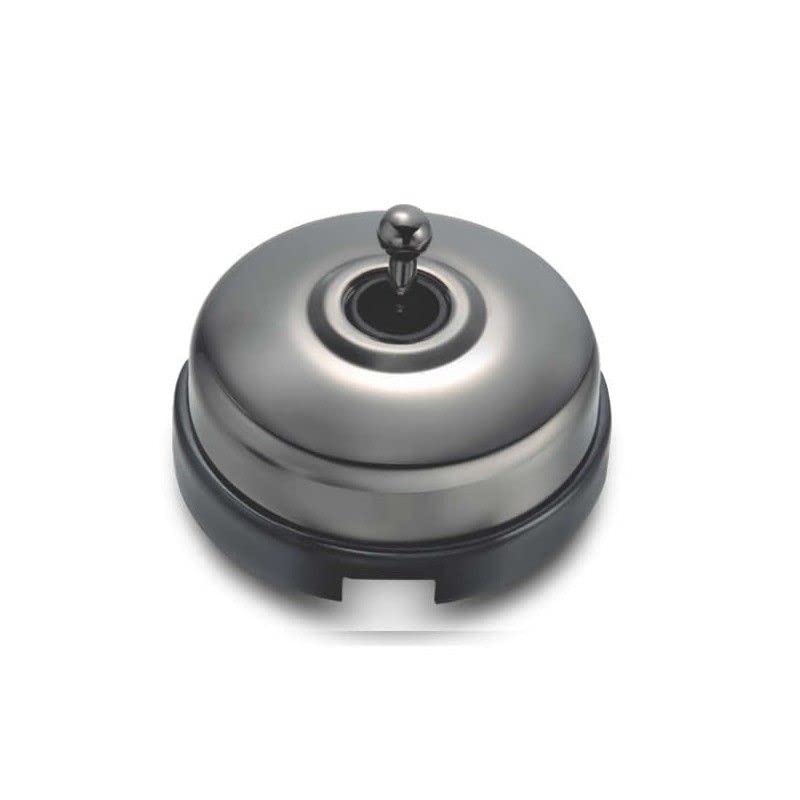 Commutateur 10AX porcelaine noire pour sublimer l'éclairage de votre salon