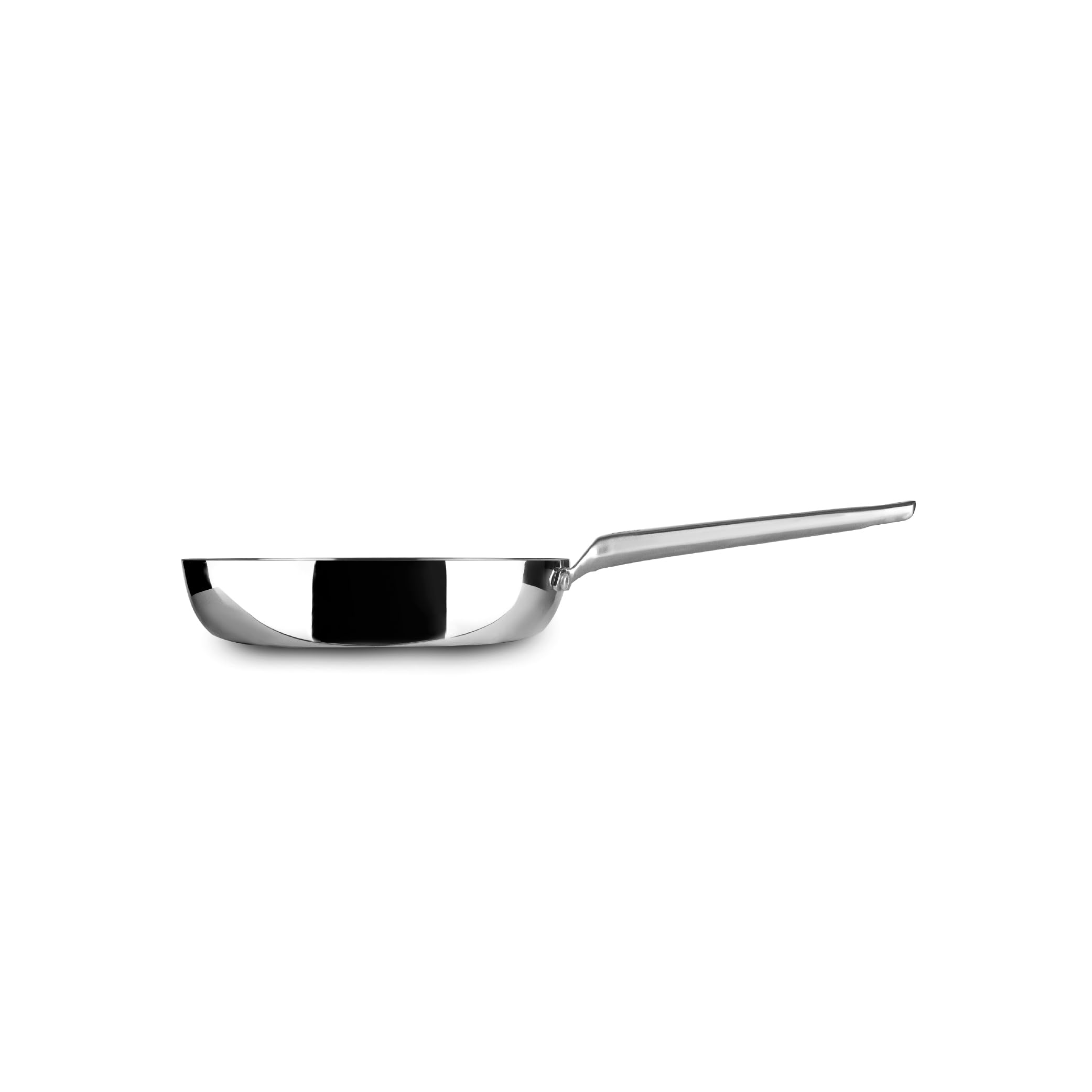 IBILI - Set de 2 Sartenes 20 y 24 cms, 5 capas, 5ply Element, Acero inoxidable, Apto para induccion, sin antiadherente, Juego de 2 sartenes