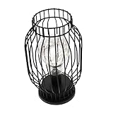 Lampe USB - elle utilise un abat-jour en cage pour créer une apparence industrielle et ajouter beauté à n'importe quelle pièce, lampe de table à lumière cage