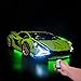 Produktbild BSPAS LED Beleuchtungsset für Lego 42115 Technik Lamborghini Sián FKP 37, Beleuchtung Licht Set für Lego Lamborghini Sian FKP 42115 (Nicht Enthalten Lego Modell)(Mit Fernbedienung)